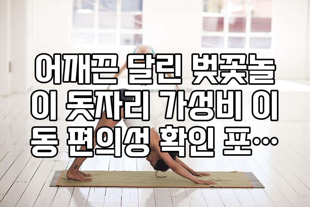 어깨끈 달린 벚꽃놀이 돗자리 가성비 이동 편의성 확인 포인트 어깨끈 달린 벚꽃놀이 돗자리 가성비 이동 편의성 확인 포인트